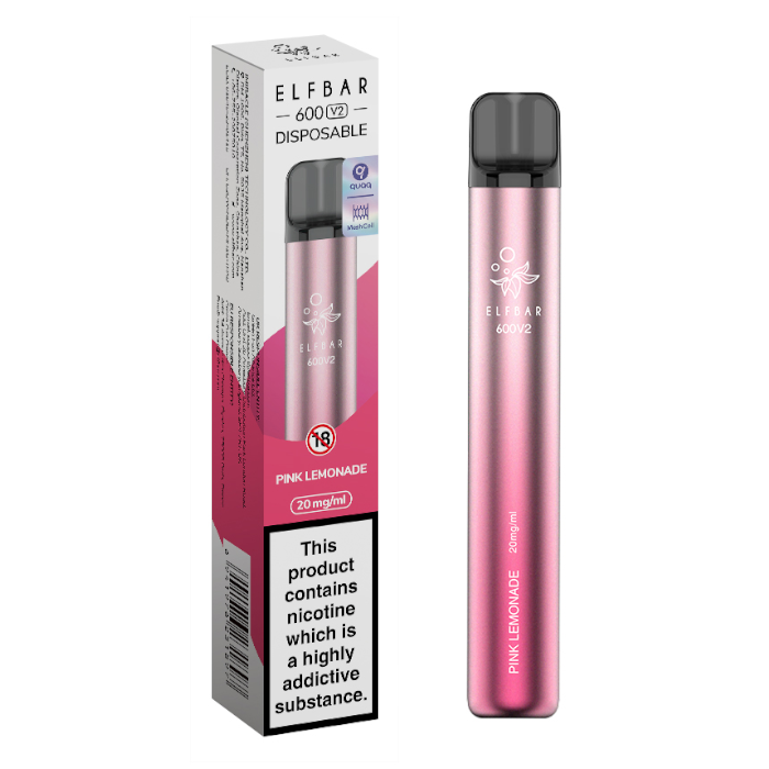 Elf Bar V2 Disposable Vape Pen -Pink Lemonade
